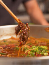 15-Minute Sichuan Boiled Beef (Shui Zhu Niu Rou 水煮牛肉)