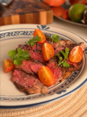 Crying Tiger Steak with Tomato Nam Jim Jaew